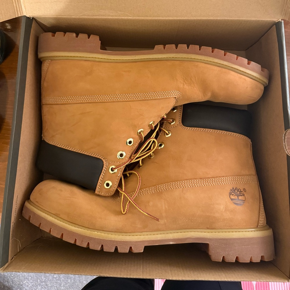 Timberland Men's Brown Leather Boots